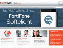 Tablet Screenshot of fortivoice.com